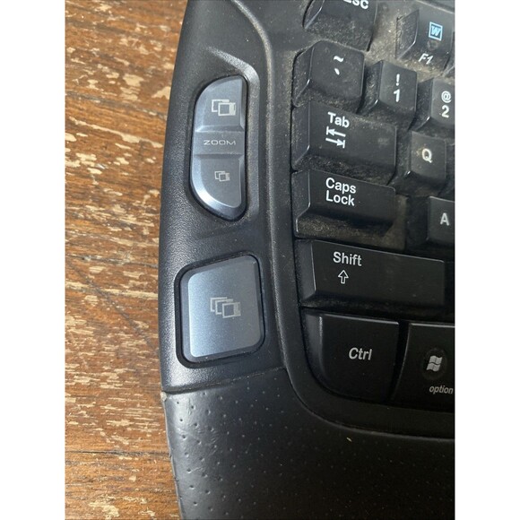 Genuine VTG Logitech Cordless Computer Keyboard Model Y-RCP140 No Receiver USED - Picture 7 of 16